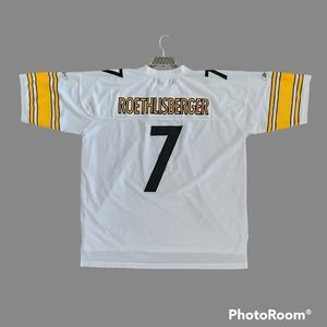 Mens 3XL Pittsburgh Big Ben Steelers Roethlisberger #7 Jersey NWOT